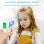 Thermomètre Frontal Adulte et Bébé, Berrcom Thermomètre Médical Infrarouge sans Contac avec Lecture Instantanée, Alarme de Fièvr