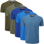 Charles Wilson Pack de 5 T-Shirts Unis à Col Rond