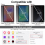 JETech Coque pour Samsung Galaxy Tab S10 Lite/S10 FE/S9 FE 10,9", Noir | Support Multi-Angle, S Pen Porte-Stylet, Étui Housse de