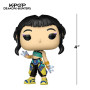 Funko POP! Animation: Netflix Netflix Kpop Demon Hunters - Zoey | Goodies Officiels - Figurine Vinyle à Collectionner et Déco Ét