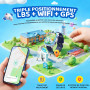 Blackview Montre Connectée Enfant 4G, Montre GPS Enfant avec Carte SIM, Appel Vidéo HD, Chat Vocal et SMS, Bouton SOS, Mode Écol