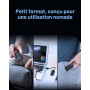 Biwin Disque SSD Externe PD450 1 to - Jusqu'à 430 Mo/s, USB 3.2 Gen 1 Type-C, Disque SSD Portable - Compatible Mac/PC/Android/iP