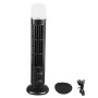 Ventilateur colonne, mini-ventilateur de bureau sans pales | Ventilateur de bureau portable alimenté par USB avec éclairage tami
