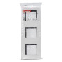 Legrand - Plaque Mosaic avec support pour 3 x 2 modules montage vertical - blanc