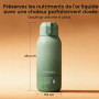 Momcozy Chauffe Biberon Portable 500ml & Glacière Lait Maternel, Pot 650ml | Conservation, Toute la journée, Grande capacité, Vo