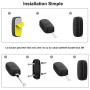 SECRUI Sonnette sans Fil Exterieur Etanche, Doorbell avec 1 Récepteur + 1 Émetteur À Pile, 58 Mélodies Carillon, 5 Niveaux Volum