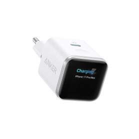 Anker Nano Chargeur USB C à Écran Intelligent 45W Nano | Recharge Rapide, Chargeur avec Reconnaissance Intelligente, Mode Care, 