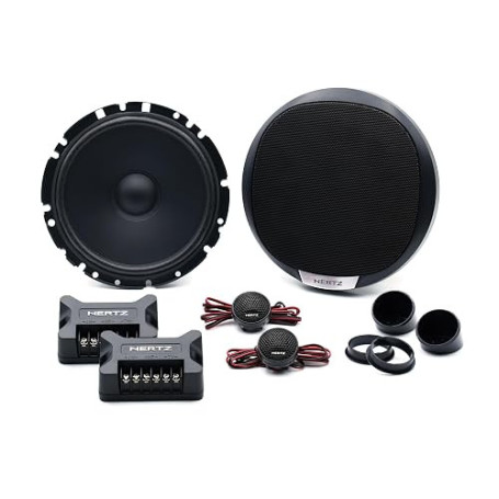 Hertz K 165 Fan Edition kit 2 Voies séparées 165 mm 300 W crête | 6,5 pouces, 50 W RMS, 300 W crête, impédance 4 ohms, 92 dB, fi