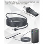 CERRXIAN Lot de 2 adaptateurs d'alimentation USB C vers DC 5,5 mm x 2,1 mm pour Starlink Mini, PD100W USB C Femelle vers connect