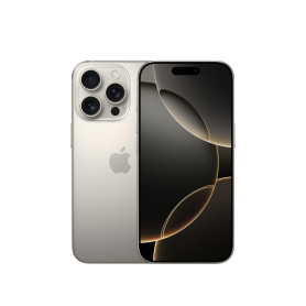 Apple iPhone 16 Pro, 128GB, Titane naturel (Reconditionné)