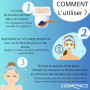 Cosm'Ethics® - Poudre de Nila Bleue 50g – Poudre Naturelle du Maroc pour Soin Visage & Cheveux – Format Découverte – Éclat Teint