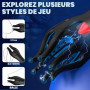 Sextoyse homme sex Vaginette Ultra Réaliste Masturbâteur Homme Mains Libres 10 Modes Langue Léchant & Vibration 42 Points de Mas