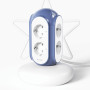 Multiprise Tour 6 Prises, Parafoudre, Protection contre les surcharges, 2 m | 3680W/16A, protection contre les surtensions 1420J