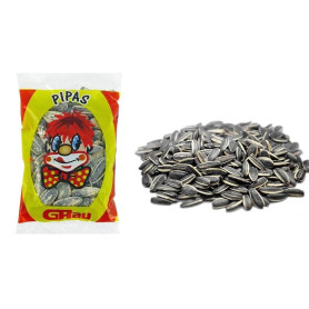 VORAGA Lot 10 Sachet de 15g Pipas Graines Graine de Tournesol Grillées salées