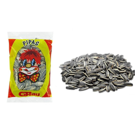 VORAGA Lot 10 Sachet de 15g Pipas Graines Graine de Tournesol Grillées salées