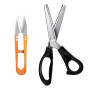Ciseaux à denteler, Cranteurs de Couture pour Tissu Qualité Professionnelle, Ensemble Zigzag Professionnels, Espacement de 5mm,