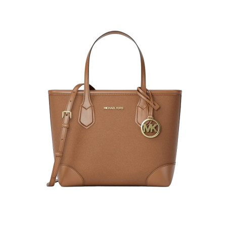 Michael Kors Eva Extra-Small Leather Convertible Tote Bag Luggage