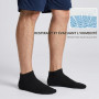 Wamicu 10 Paires Chaussettes Basses Homme Femme - Coton Socquettes Peigné | Courtes Chaussettes Sport, Para Running Travail et L