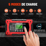 Chargeur Batterie Voitures 10A 12V pour LiFePO4 AGM Gel Wet SLA | Chargeur de Batterie Moto Auto Intelligent avec Fonction de Ré