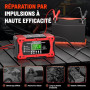 Chargeur Batterie Voitures 10A 12V pour LiFePO4 AGM Gel Wet SLA | Chargeur de Batterie Moto Auto Intelligent avec Fonction de Ré