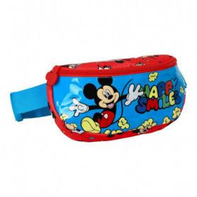 Sac banane Mickey Mouse Clubhouse Happy smiles Rouge Bleu (23 x 14 x 9 cm) 20,99 €