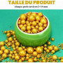 Perles Dorées 130 g - Décorations Alimentaires Pâtisserie - Décors Sucrés Comestibles - Boules Sprinkles - Pour Desserts, Gâteau
