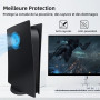 Mcbazel PS5 Console Faceplate Cover avec Refroidissement - Façade de Remplacement pour Digital Edition - Anti-Rayures et Anti-Po