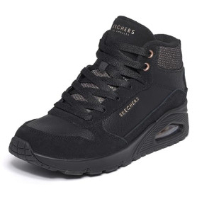 Skechers Femme Uno Stacre Shine Baskets