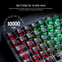 AKKO 5075 V5 HE Clavier Gaming Magnétique AZERTY ISO-FR, 8K, RT 0,001 mm | 75 % AZERTY molette,capteur Hall Effect,tri-mode,batt