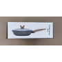 ZUOFENG Poêle à Frire Antiadhésive 20CM + 24CM + 28CM, Casseroles en Pierre, Revêtement de Granit, Poêle à Omelette Casseroles à