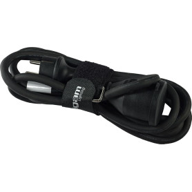 ALGAM LIGHTING Rallonge Cable Secteur IP44 - Prise CE 3x 1,5 mm² - 3m - Caoutchouc