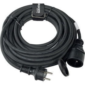 ALGAM LIGHTING Rallonge Cable Secteur IP44 - Prise CE 3x 1,5 mm² - 10m - Caoutchouc