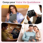 Tablette 10 Pouces, Tablette Android 16, Unisoc T606 CPU, 26 GO RAM + 128 GO ROM + 1 TO TF, Écran HD IPS 1280x800, Batterie 7000