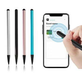 CULEO Stylets pour téléphones portables,Stylet pour écran tactile, 4 stylets pour tablette, stylet pour écran tactile, courammen