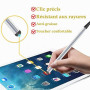CULEO Stylets pour téléphones portables,Stylet pour écran tactile, 4 stylets pour tablette, stylet pour écran tactile, courammen