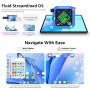 TECLAST T65 Tablette 13.4" Android 16, 120Hz Tablet avec Clavier, 4G LTE | Gemini AI, Dual SIM, Octa-Core, 26Go+128Go+4To, 8000m
