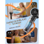 Ventilateur à Main Portable, Mini Ventilateur Puissant 6 Vitesses, Batterie 5000mAh (jusqu'à 15h d'autonomie), Turbo Ventilateur