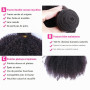 Tissage Naturel Cheveux Humain Afro Kinky Curly Human Hair 16 18 20 Pouces | Tissage Bouclé Naturel 4B 4C Meche Bresilienne Vier