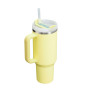 STANLEY 1913 Quencher H2.0 FlowState Trinkbecher 1.18L - Pomelo | H2.0 FlowState - Froid Pendant 11 Heures - Glacé Pendant 48 He