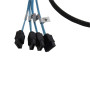 YIWENTEC H0101 Câble SATA Haute Vitesse 6 Gbps pour Serveur 1m