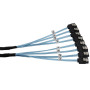 YIWENTEC H0101 Câble SATA Haute Vitesse 6 Gbps pour Serveur 1m