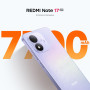 REDMI Note 17, Smartphone 4+128 Go, Violet, Batterie 7700 mAh | Appareil photo 50 MP, charge 45 W, écran GOLED FHD+ 6,99″, Xiaom