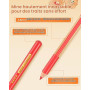 Woomer 72 Crayons de Couleur Mine Douce 3,8 mm Haute Pigmentation | Haute pigmentation, texture crémeuse et soyeuse, mélange et