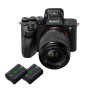 Sony Alpha 7 IV Plein Format avec Objectif 28-70 mm II | 33 MP, AF en temps réel, 10 i/s, vidéo 4K 60p, écran tactile, fonctions