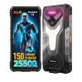 Ulefone Armor 34 Pro Plus IA Smartphone Incassable 5G, 25500mAh Téléphone Portable avec 150-lumens Projecteur, 32Go+512Go Dimens