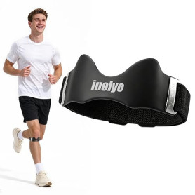 Inolyo Pour Genoux – Sangle Rotulienne Genouillère Réglable en Silicone | Maintien ciblé du tendon, taille unique 32–44 cm, tiss
