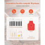 VEVOR Tour de Potier 35 cm, Machine à Poterie, Vitesse Réglable 60 à 300 TR/Min avec Pédale de Commande, Cuvette Amovible, Pied