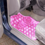 WOLTU Tapis de Sol Universel pour Voiture,Tapis de Voiture Look Aspect en Aluminium,Rose