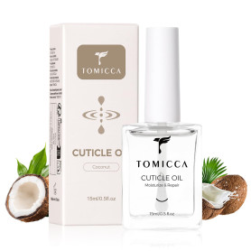 TOMICCA Huile Cuticules Ongles, Cuticle Oil 15ml, Huile Ongles et cuticules, Huile de Soin Régénérante pour la Structure de l'on