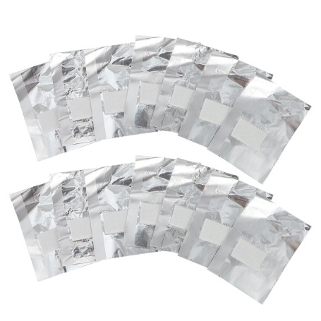 GALPADA 200 Count Gel Remover Wraps, Aluminum Foil Nail Wraps | Disposable Sheets with Absorbent Pads for Fingernails and Toenai
